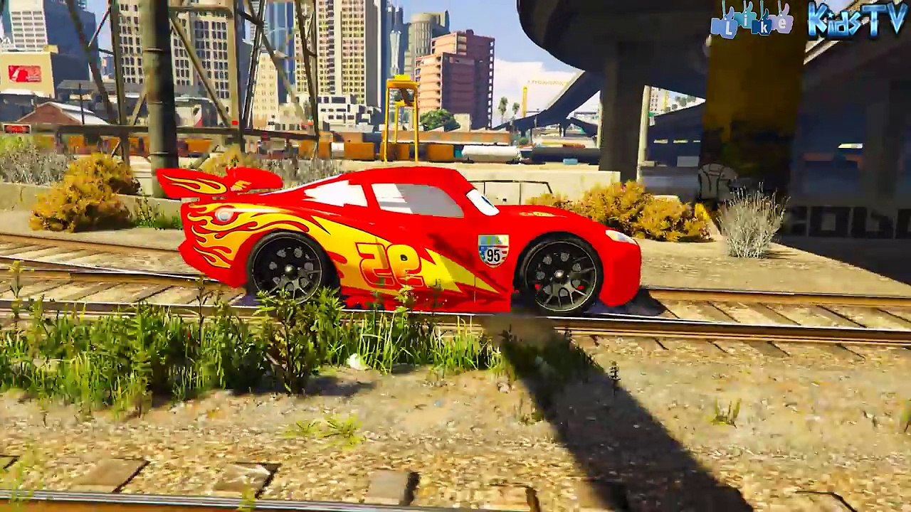 Мультики про Машинки и Поезда для детей Веселые Тачки Цветные Машинки для Малышей Детские