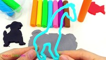 Modelling Clay with Animal Cutters Fun and Creative Play Doh Video for Kids Learn Colors