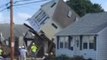 Connecticut House Collapses During Attempt to Raise It Onto Pilings