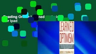 Reading Online Learned Optimism For Ipad
