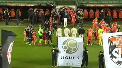Stade Lavallois - AC Ajaccio (0-0) Résumé J25 [2015-2016]