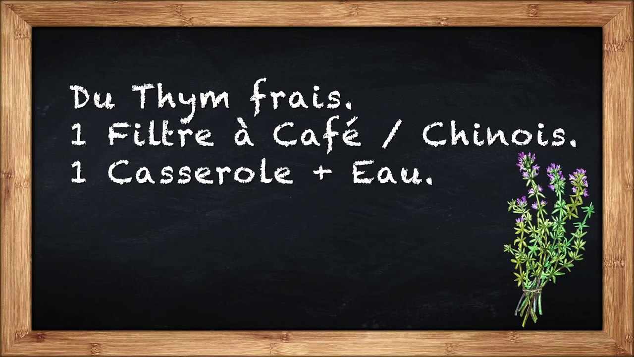 Le thym contre la gingivite