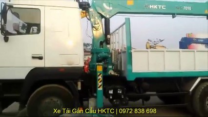 Xe Tải Gắn Cẩu HKTC