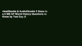 viewEbooks & AudioEbooks 5 Steps to a 5 500 AP World History Questions to Know by Test Day (5
