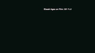 Ebook Agee on Film: 001 Full