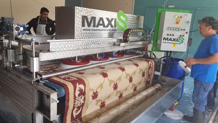 otomatik halı yıkama makinası,halı sıkma makinası maxis