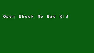 Open Ebook No Bad Kids: Toddler Discipline Without Shame online