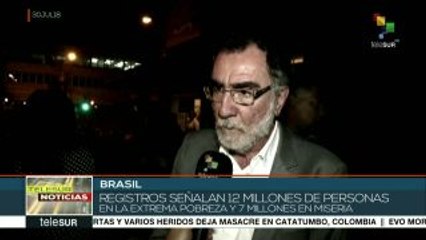 Brasil: avanza Caravana del Hambre, este lunes llegó a Belo Horizonte
