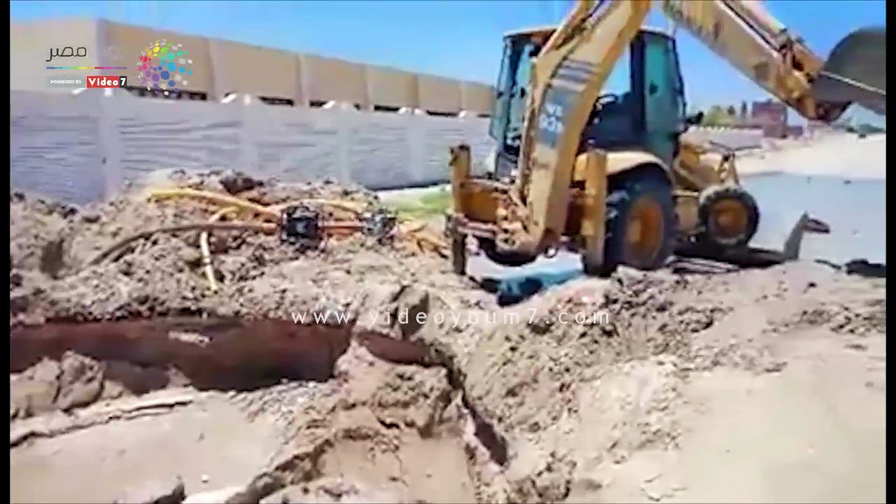 مياه القناة: إصلاح خط مياه القنطرة شرق وتطهير محطات أبوعارف وجنيفه بالسويس