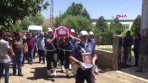 Elazığ Polis Merkezinde Sivil Memurun Şehit Ettiği Polis, Son Yolculuğuna Uğurlandı