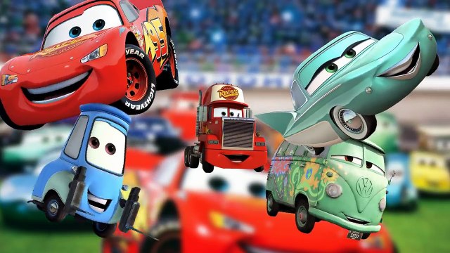Cars 2 Lightning Mcqueen Finger Family Collection, Lightning Mcqueen Finger Family Songs