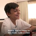 فيديو محمد صلاح يتخلف عن معسكر فريقه في فرنسا من أجل طفل سوري