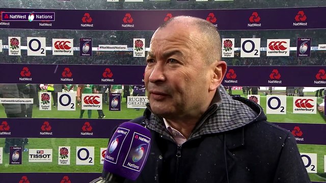 Eddie Jones speaks after England 15-24 Ireland NatWest 6 Nations