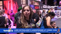 Luke Skywalker's Landspeeder on display at Comic Con 2017