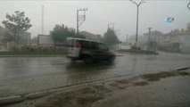Şuhut'ta Şiddetli Yağış, Dolu ve Fırtına Zor Anlar Yaşattı
