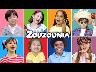 Kids Singing for Kids #4  Νursery Rhymes & Baby Songs by #ZouzouniaTV