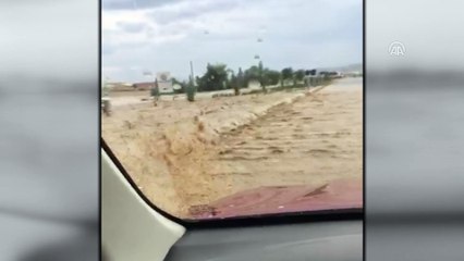 Afyonkarahisar'da sel felaketi