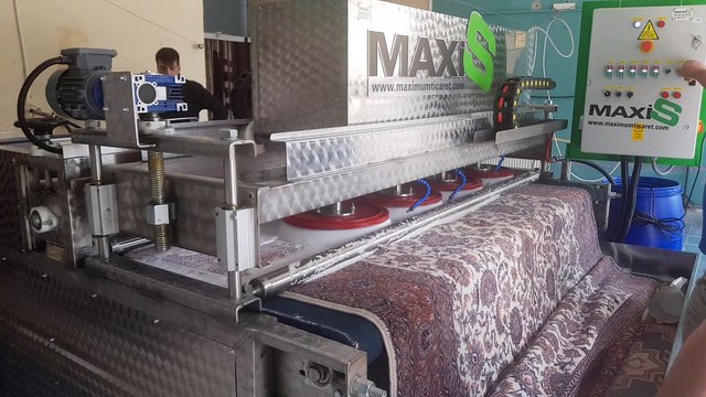 otomatik halı yıkama makinası,halı sıkma makinası maxis
