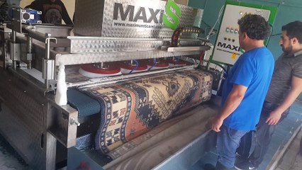 otomatik halı yıkama makinası,halı sıkma makinası maxis