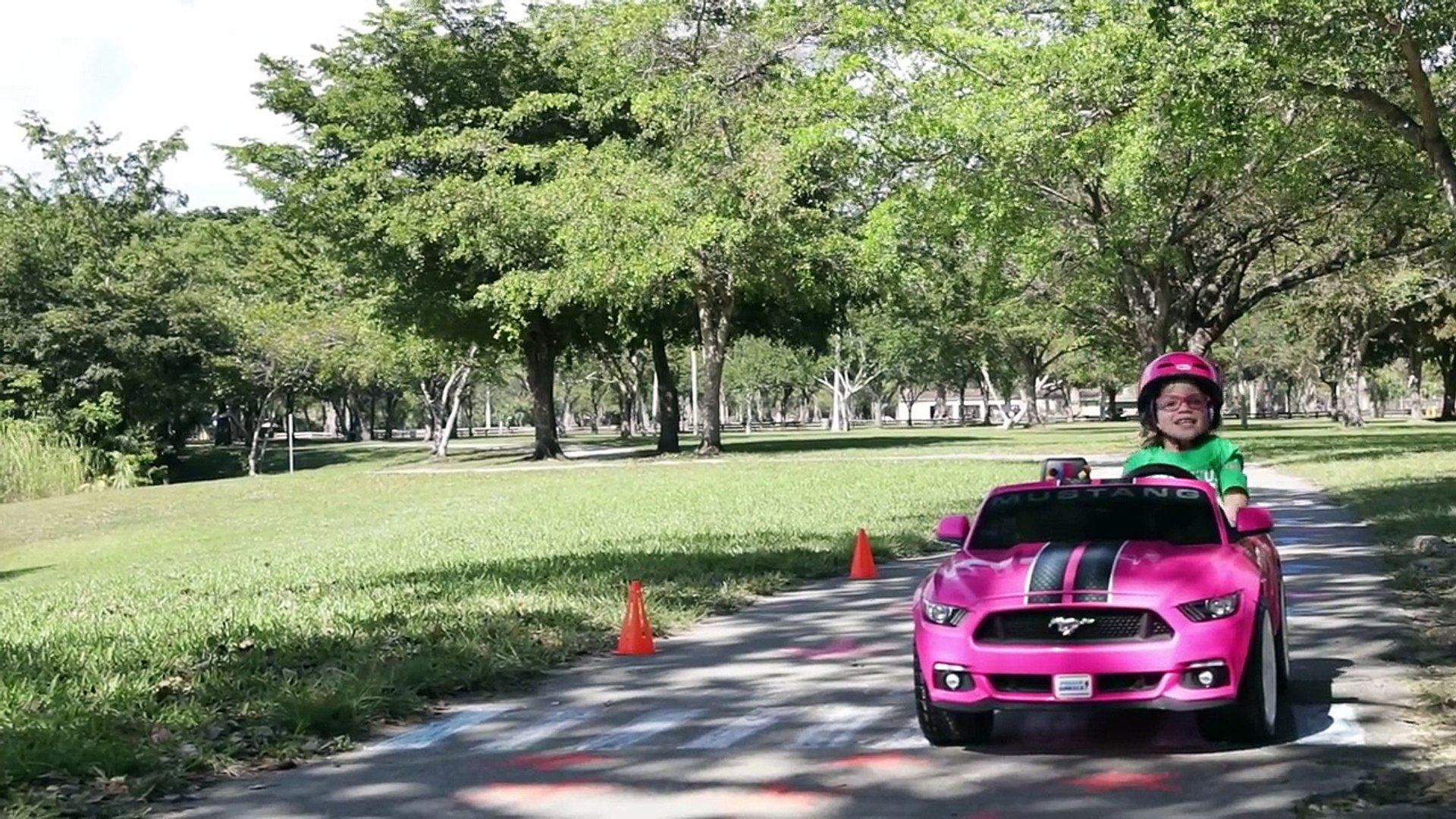 power wheels smart drive mustang pink