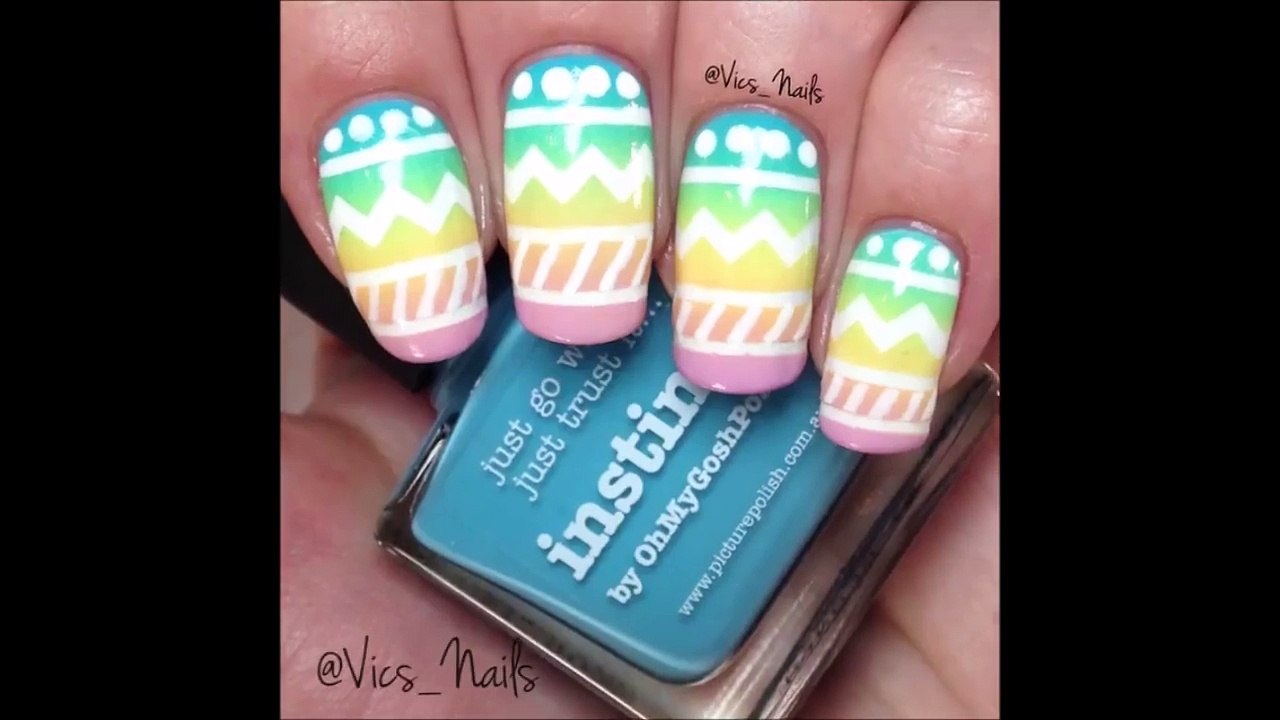 Oje & Tırnak Süslemeleri 2018  New Nail Art 2018