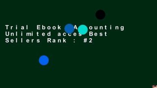 Trial Ebook  Accounting Unlimited acces Best Sellers Rank : #2