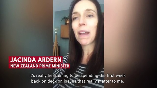 New Zealand Prime Minister Jacinda Ardern Announces Return To Work After Giving Birth