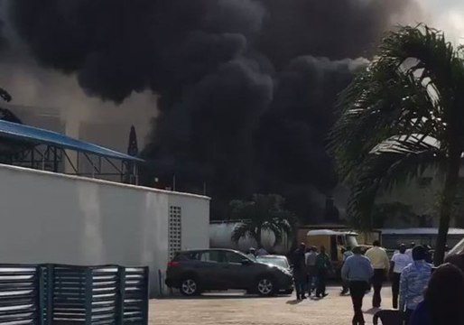 Diesel Explosion at Nigeria's Ecobank Headquarters Fueled by Tanker Truck
