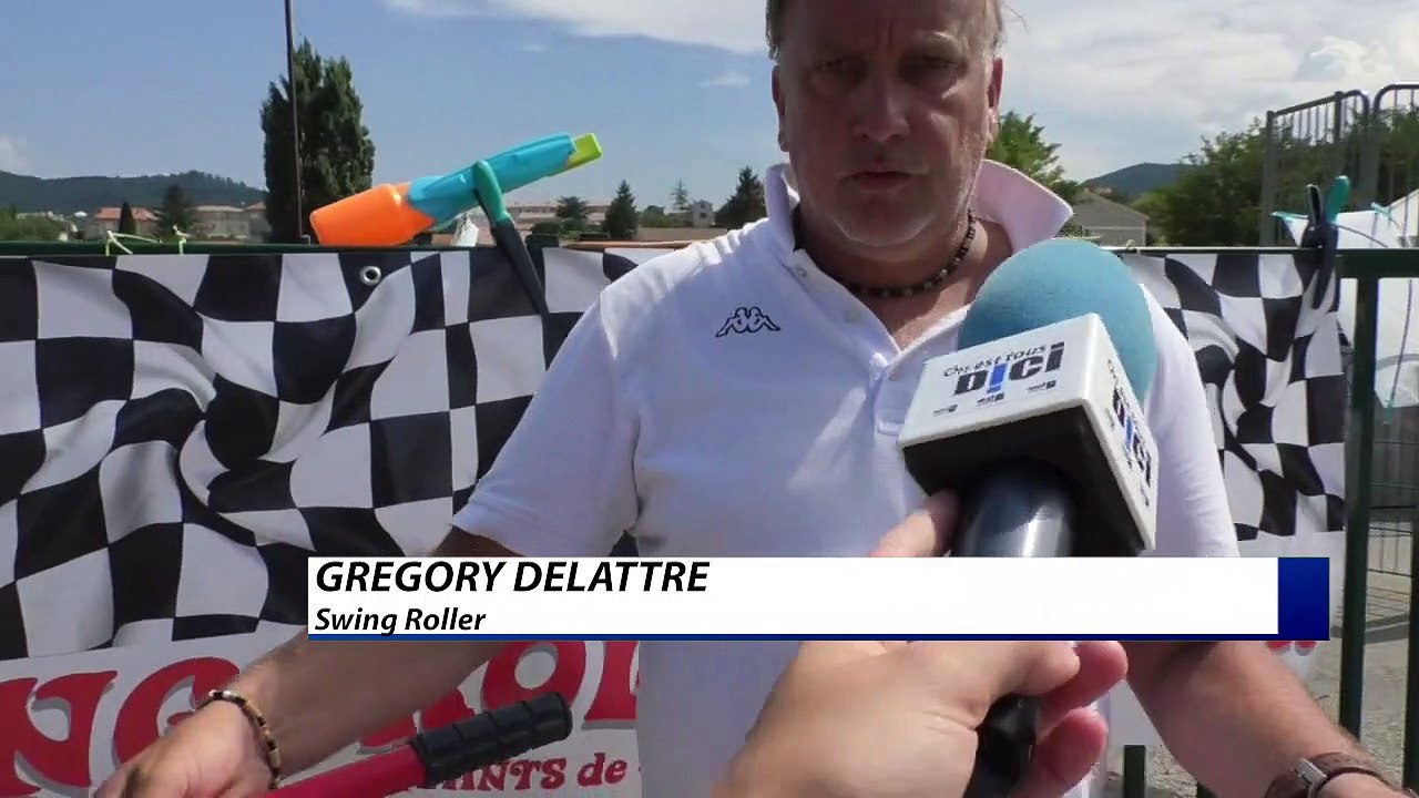 Alpes-de-Haute-Provence : le swing roller débarque sur le plan d'eau de Sisteron