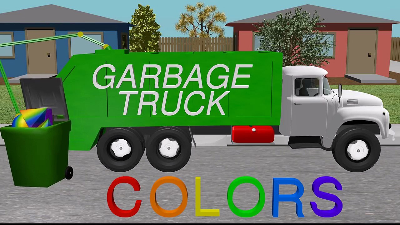 Color Garbage Truck Learning for Kids