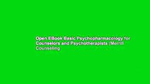 Open EBook Basic Psychopharmacology for Counselors and Psychotherapists (Merrill Counseling