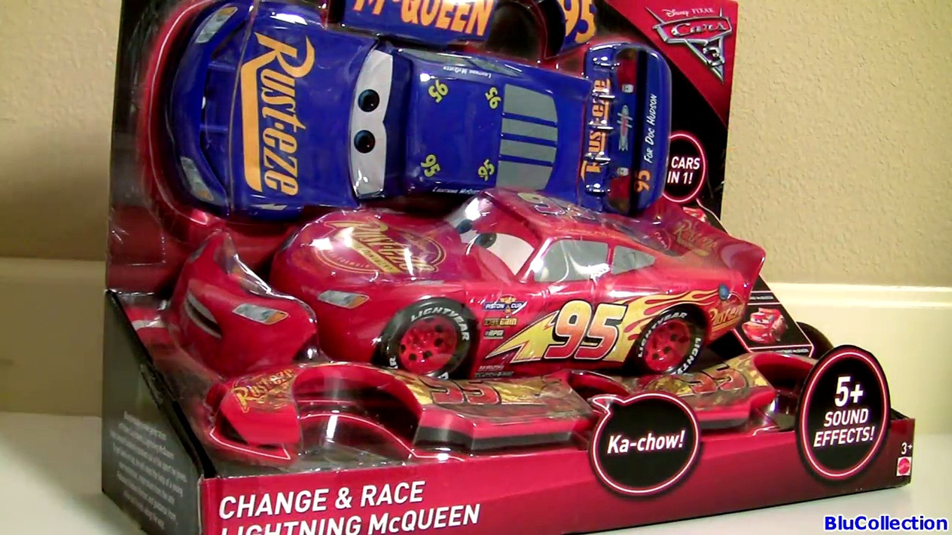 Disney Cars 3 Toys Race & Reck Fabulous Lightning McQueen Cruz