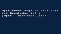 Open EBook Mega-universities and Knowledge Media (Open   Distance Learning) online