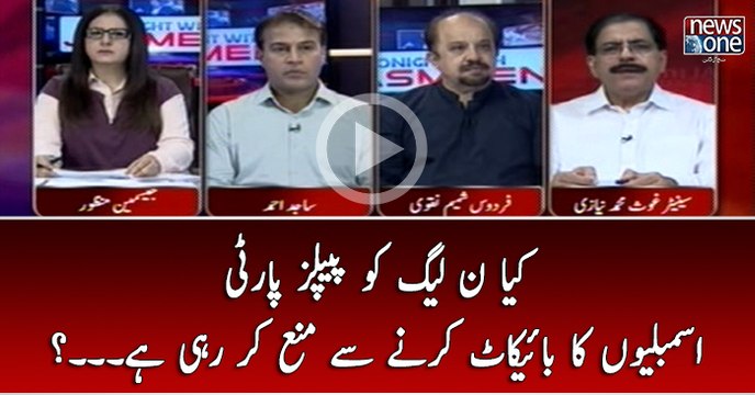 Kya Noon League Ko PPP Assemblyon Ka Boycott Karnay Say Mana Kar Rahi Hai...?