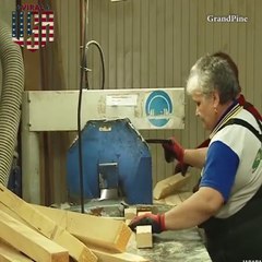 Manufacture Of Glued Beams Credit Grand Pine