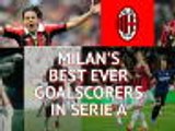 How does Higuain compare to Milan's best goalscorers?