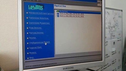 Setup Raid 1 on IBM x3550 M4 (with M5110 controller)