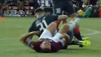Antonio Martinez Goal - Mainz 05 vs West Ham United 0-1  31/07/2018