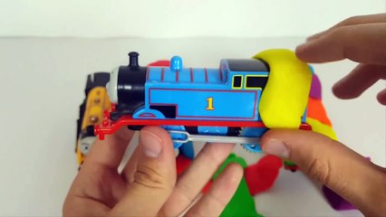 Thomas and Friends Guessing Game Learn Colors with Play Doh Fun Educational Video for Kids