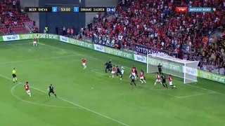Izet Hajrovic Goal -  Hapoel Beer Sheva vs Dinamo Zagreb 2-2 31/07/2018
