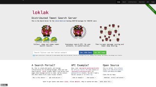 loklak analytics: mass-tweet analysis of twitter