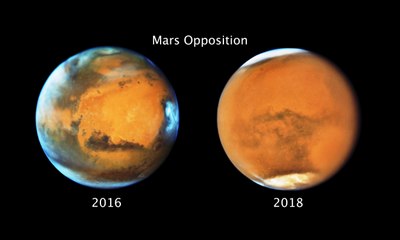 MARTE en su mayor aproximación a la Tierra en los últimos 15 años