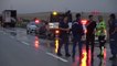 Konya'da Kum Fırtınası Nedeniyle 20 Araç Birbirine Girdi 17 Yaralı