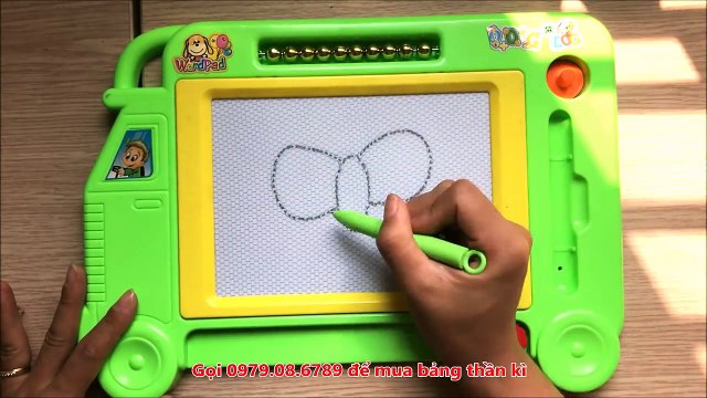 Đồ chơi trẻ em BẢNG THẦN KÌ VIẾT CHỮ VÀ VẼ XÓA ĐƯỢC GIÚP BÉ HỌC TẬP Toys for Kids (Chim Xi