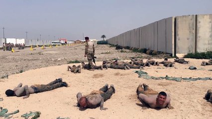 IRAK ÖZEL KUVVETLERİN EĞİTİMİ VE GERÇEK MERMİ KULLANIMI