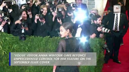 Beyoncé Makes History With 'Vogue' Cover Shoot