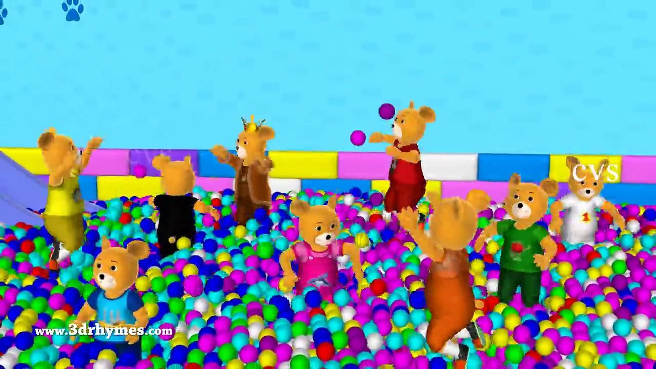 Learn Colors with Teddy Bear Baby and Balls   The Ball Pit Show for ...