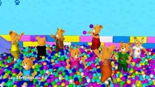 Learn Colors with Teddy Bear Baby and Balls | The Ball Pit Show for Kids