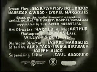 The Green Hornet (1940)  Chapter 11 - Disaster Rides the Rails
