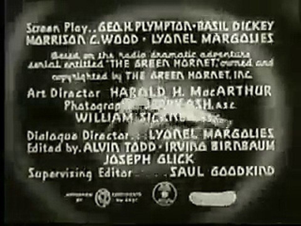 The Green Hornet (1940)  Chapter 11 - Disaster Rides the Rails